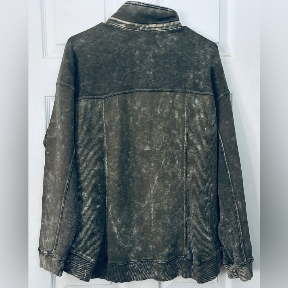 Pilcro Khaki Corduroy Jacket - Picture 3 of 5